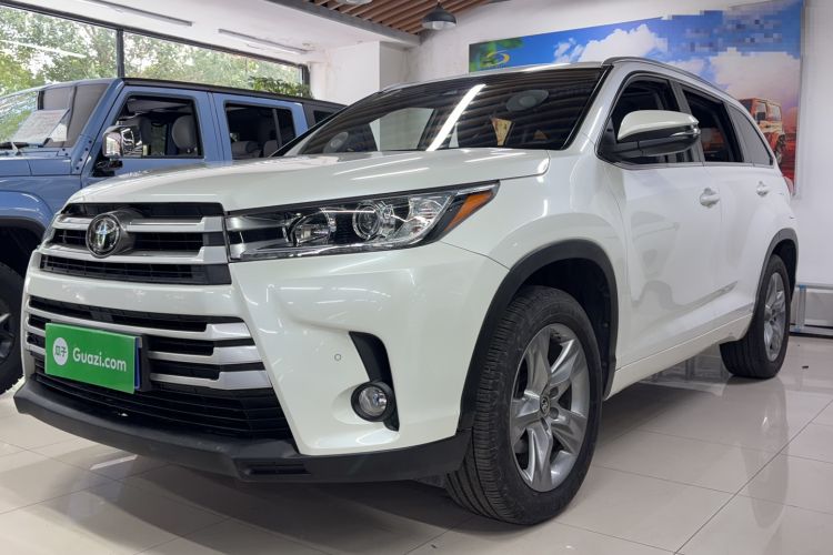 Used Toyota Highlander 2018 2.0T Four-Wheel Drive Luxury Edition 7 Seats China V Emission Standard Exterior 1