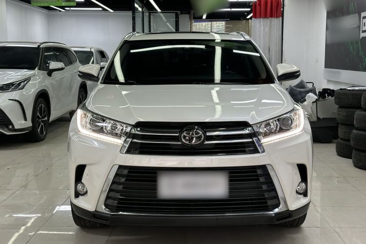 Used Toyota Highlander 2018 2.0T Four-Wheel Drive Prestige Version 7 Seats China V Emission Standard Exterior 1
