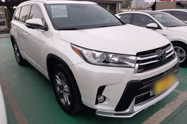 Used Toyota Highlander 2018 2.0T Four-Wheel Drive Prestige Version 7 Seats China VI Standard Exterior 1