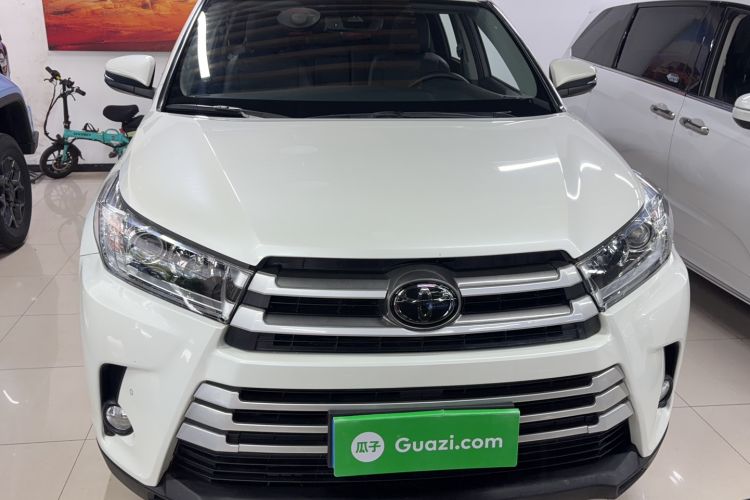 Used Toyota Highlander 2018 2.0T Four-Wheel Drive Luxury Edition 7 Seats China V Emission Standard Exterior 2