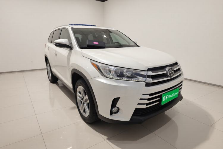 Used Toyota Highlander 2018 2.0T Four-Wheel Drive Luxury Edition 7 Seats China V Emission Standard Exterior 2