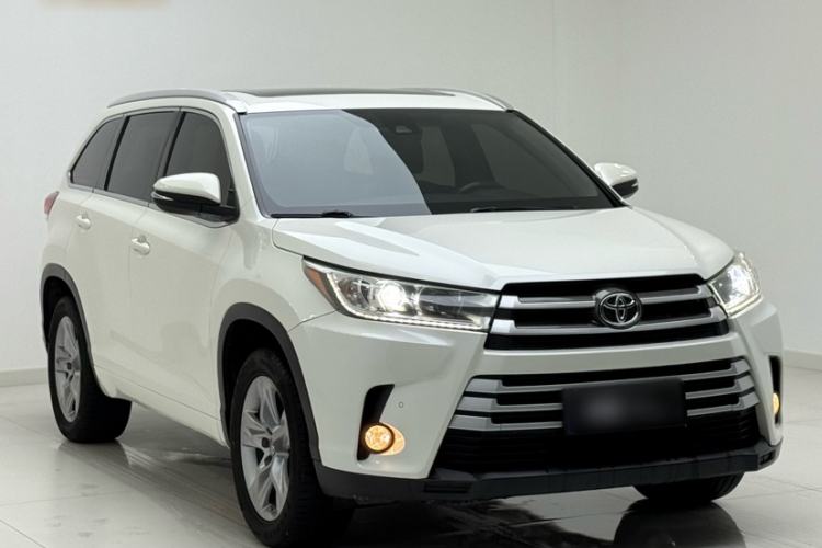 Used Toyota Highlander 2018 2.0T Four-Wheel Drive Luxury Edition 7 Seats China V Emission Standard Exterior 2
