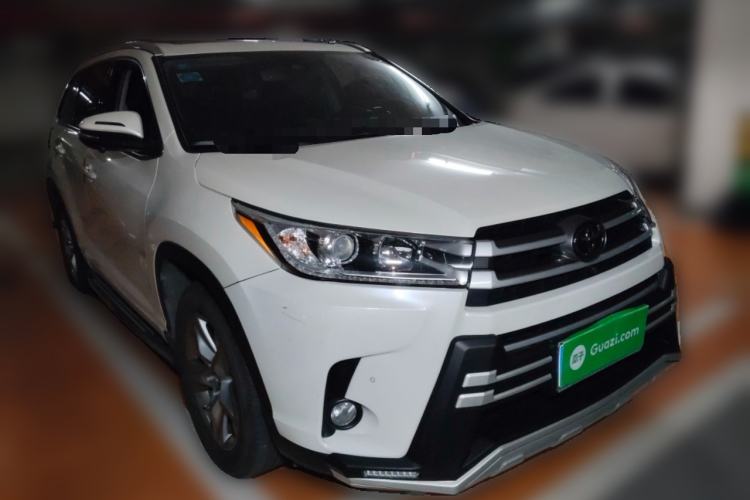 Used Toyota Highlander 2018 2.0T Four-Wheel Drive Luxury Version 7 Seats China VI Standard Exterior 2