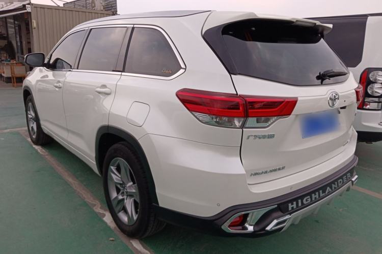 Used Toyota Highlander 2018 2.0T Four-Wheel Drive Prestige Version 7 Seats China VI Standard Exterior 2