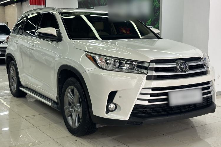 Used Toyota Highlander 2018 2.0T Four-Wheel Drive Luxury Edition 7 Seats China V Emission Standard Exterior 2