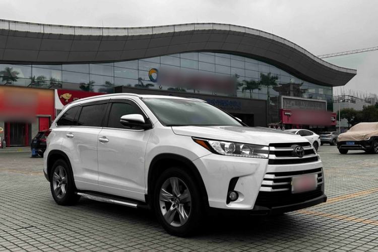 Used Toyota Highlander 2018 2.0T Four-Wheel Drive Luxury Version 7 Seats China VI Standard Exterior 2