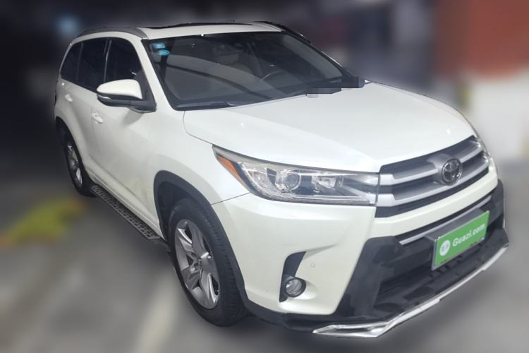 Used Toyota Highlander 2018 2.0T Four-Wheel Drive Luxury Edition 7 Seats China V Emission Standard Exterior 2