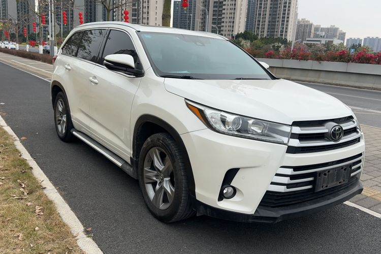 Used Toyota Highlander 2018 2.0T Four-Wheel Drive Luxury Edition 7 Seats China V Emission Standard Exterior 2
