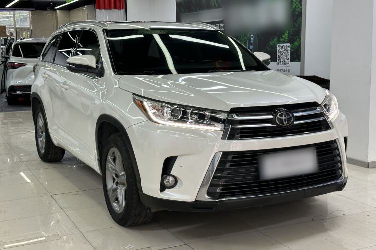 Used Toyota Highlander 2018 2.0T Four-Wheel Drive Prestige Version 7 Seats China V Emission Standard Exterior 3