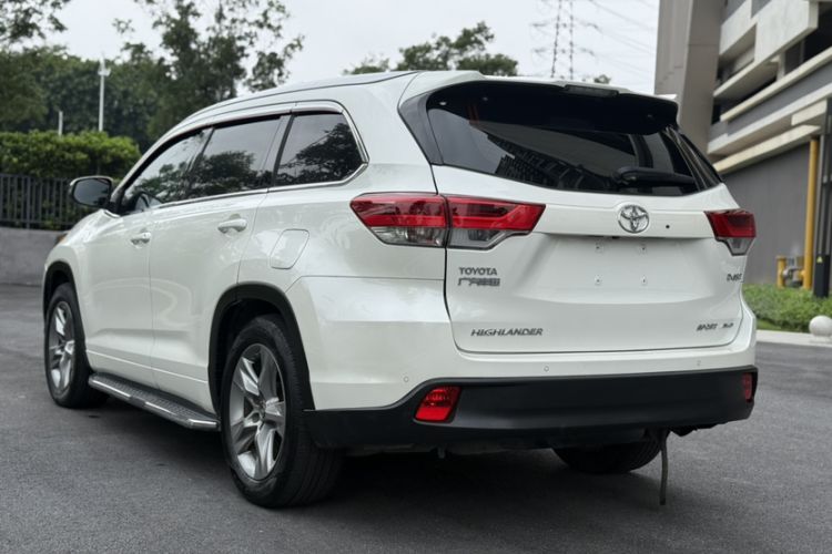 Used Toyota Highlander 2018 2.0T Four-Wheel Drive Prestige Version 7 Seats China V Emission Standard Exterior 4