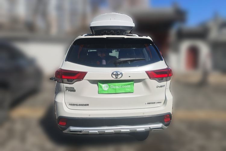 Used Toyota Highlander 2018 2.0T Four-Wheel Drive Ultimate Edition 7-Seater Emission Standard China V Exterior 4