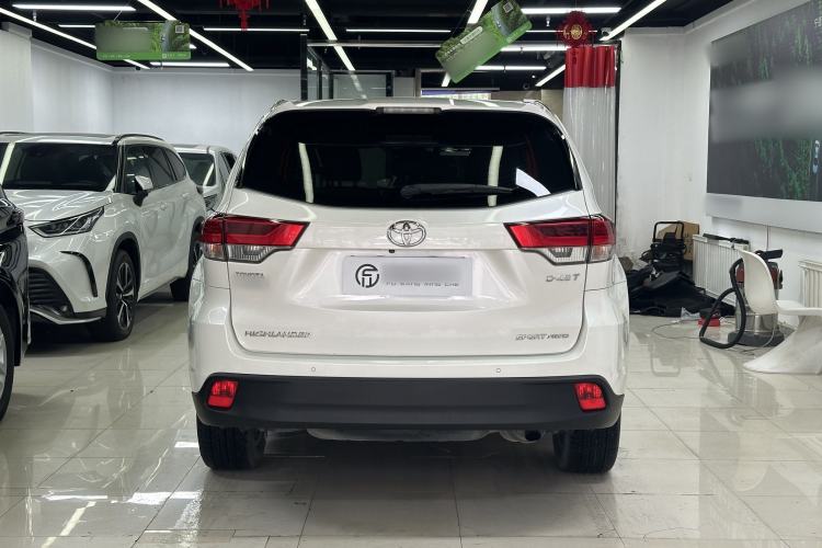 Used Toyota Highlander 2018 2.0T Four-Wheel Drive Luxury Edition 7 Seats China V Emission Standard Exterior 4