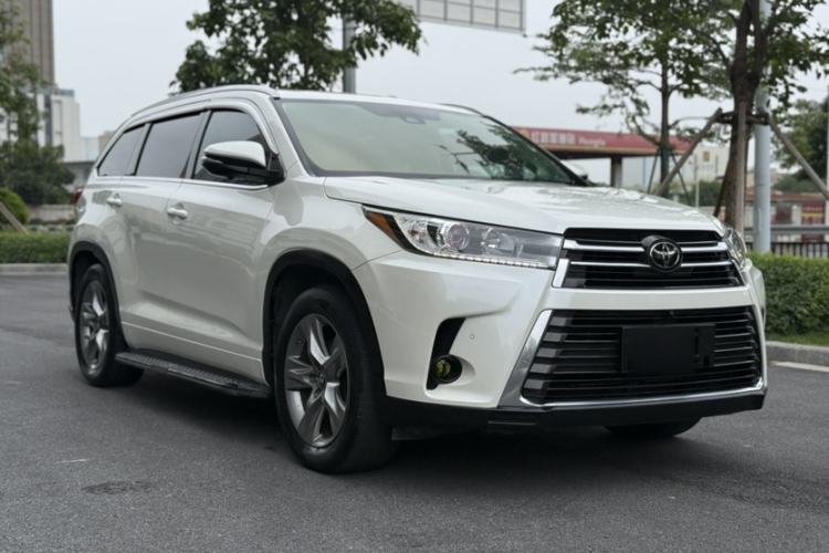 Used Toyota Highlander 2018 2.0T Four-Wheel Drive Prestige Version 7 Seats China V Emission Standard Exterior 5