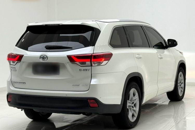 Used Toyota Highlander 2018 2.0T Four-Wheel Drive Luxury Edition 7 Seats China V Emission Standard Exterior 5