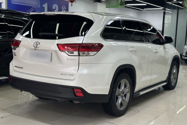Used Toyota Highlander 2018 2.0T Four-Wheel Drive Luxury Edition 7 Seats China V Emission Standard Exterior 5