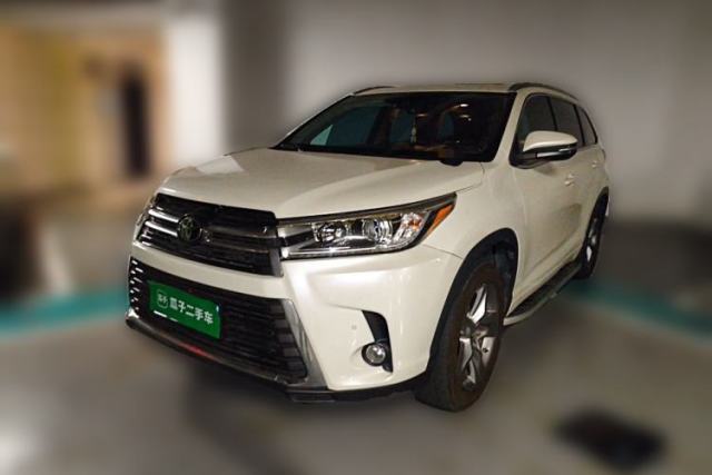 Used Toyota Highlander 2018 2.0T Four-Wheel Drive Prestige Version 7 Seats China V Emission Standard