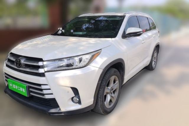 Used Toyota Highlander 2018 2.0T Four-Wheel Drive Luxury Version 7 Seats China VI Standard