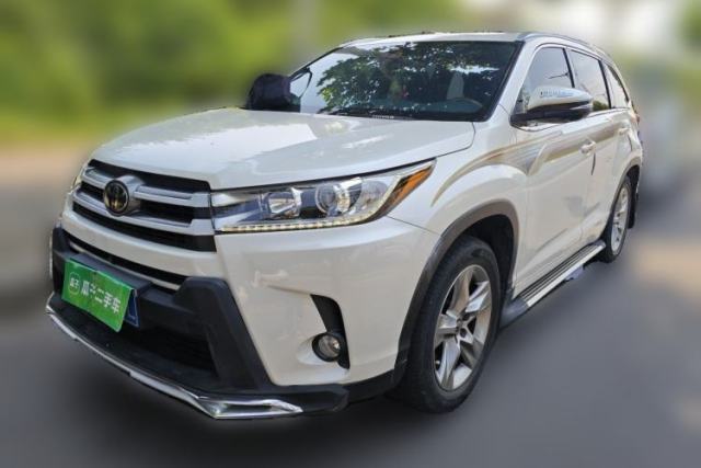Used Toyota Highlander 2018 2.0T Four-Wheel Drive Luxury Version 7 Seats China VI Standard