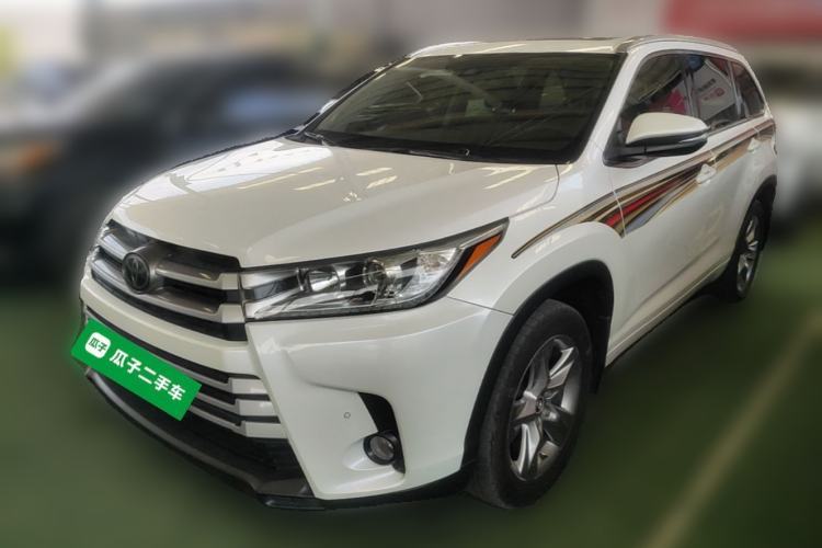 Used Toyota Highlander 2018 2.0T Four-Wheel Drive Luxury Edition 7 Seats China V Emission Standard Guazi used car, China used car export, Used car for sale, Used cars, Cheapest cars for sale