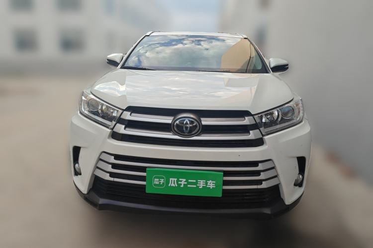 Used Toyota Highlander 2018 2.0T Four-Wheel Drive Luxury Edition 7 Seats China V Emission Standard Front