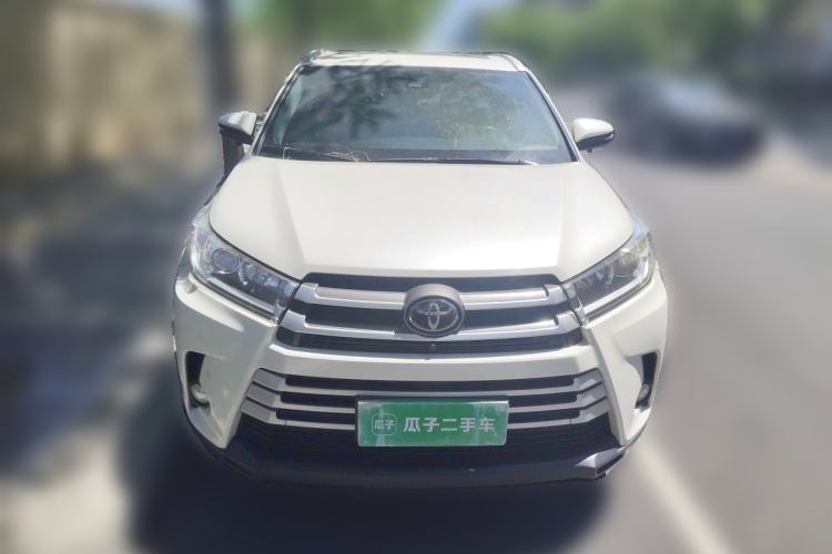 Used Toyota Highlander 2018 2.0T Four-Wheel Drive Luxury Edition 7 Seats China V Emission Standard Front