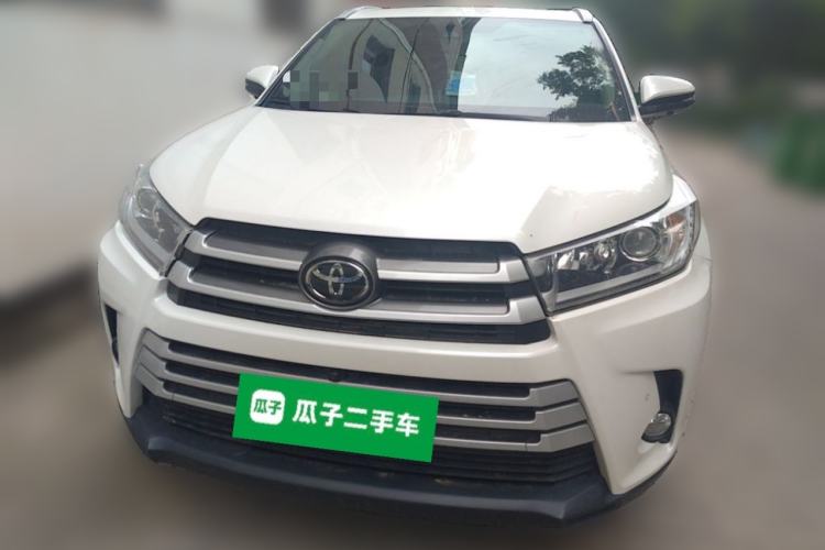 Used Toyota Highlander 2018 2.0T Four-Wheel Drive Luxury Edition 7 Seats China V Emission Standard Front