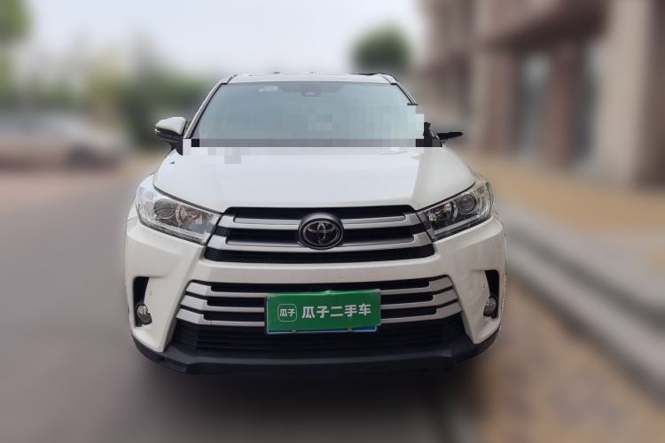 Used Toyota Highlander 2018 2.0T Four-Wheel Drive Luxury Edition 7 Seats China V Emission Standard Front