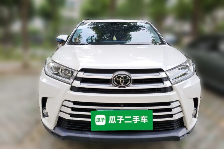 Used Toyota Highlander 2018 2.0T Four-Wheel Drive Luxury Edition 7 Seats China V Emission Standard Front