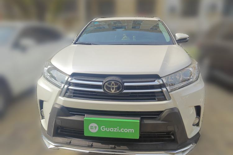 Used Toyota Highlander 2018 2.0T Four-Wheel Drive Prestige Version 7 Seats China V Emission Standard Front