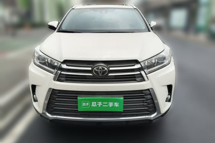 Used Toyota Highlander 2018 2.0T Four-Wheel Drive Prestige Version 7 Seats China V Emission Standard Front