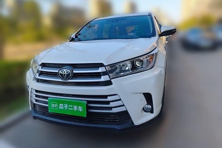 Used Toyota Highlander 2018 2.0T Four-Wheel Drive Luxury Edition 7 Seats China V Emission Standard Front