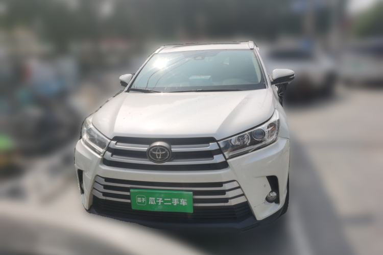 Used Toyota Highlander 2018 2.0T Four-Wheel Drive Luxury Edition 7 Seats China V Emission Standard Front