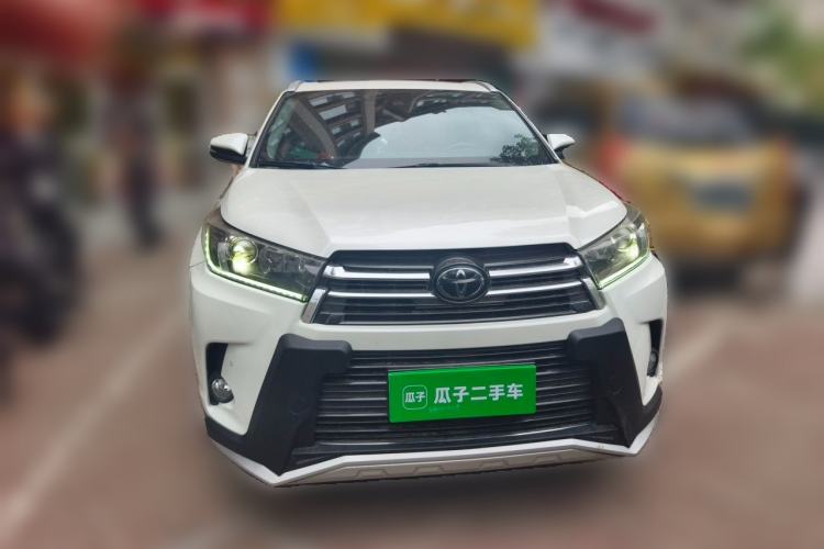 Used Toyota Highlander 2018 2.0T Four-Wheel Drive Prestige Version 7 Seats China V Emission Standard Front