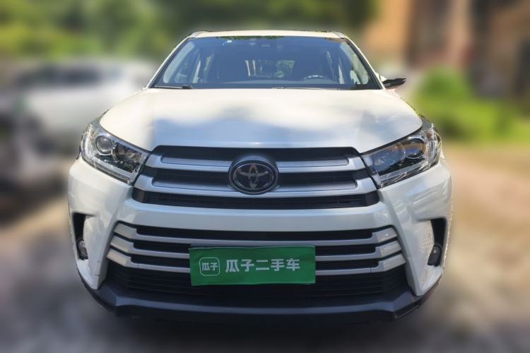 Used Toyota Highlander 2018 2.0T Four-Wheel Drive Luxury Edition 7 Seats China V Emission Standard Front