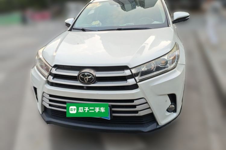 Used Toyota Highlander 2018 2.0T Four-Wheel Drive Luxury Edition 7 Seats China V Emission Standard Front