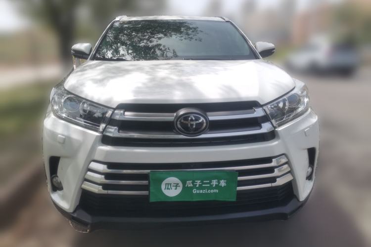 Used Toyota Highlander 2018 2.0T Four-Wheel Drive Supreme Edition 7-Seater China VI Front