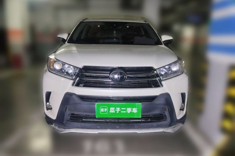 Used Toyota Highlander 2018 2.0T Four-Wheel Drive Prestige Version 7 Seats China V Emission Standard Front