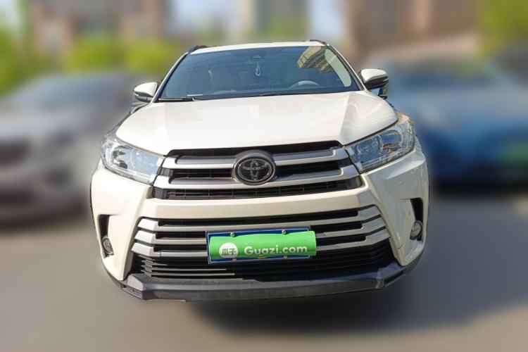 Used Toyota Highlander 2018 2.0T Four-Wheel Drive Luxury Edition 7 Seats China V Emission Standard Front