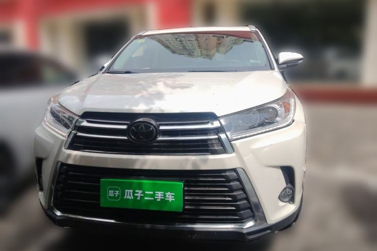 Used Toyota Highlander 2018 2.0T Four-Wheel Drive Prestige Version 7 Seats China V Emission Standard Front