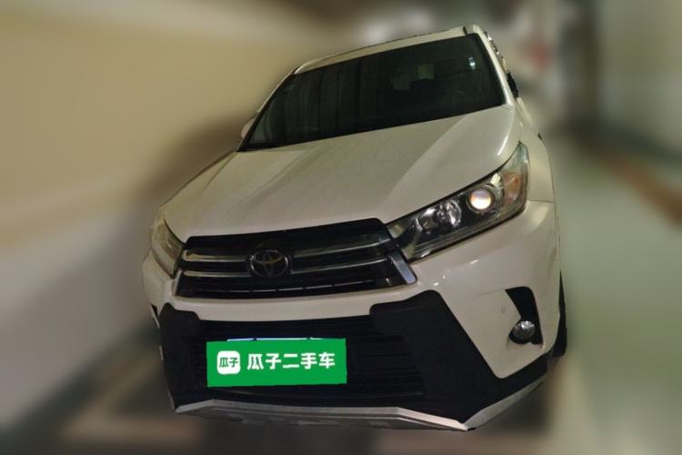 Used Toyota Highlander 2018 2.0T Four-Wheel Drive Prestige Version 7 Seats China V Emission Standard Front