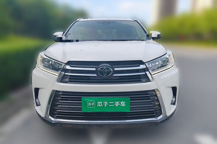 Used Toyota Highlander 2018 2.0T Four-Wheel Drive Prestige Version 7 Seats China V Emission Standard Front