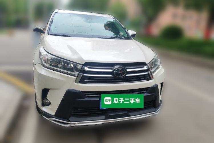 Used Toyota Highlander 2018 2.0T Four-Wheel Drive Prestige Version 7 Seats China V Emission Standard Front