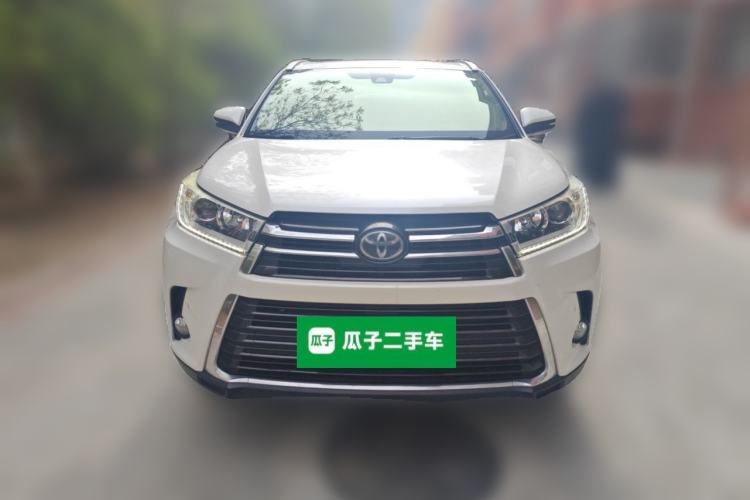 Used Toyota Highlander 2018 2.0T Four-Wheel Drive Prestige Version 7 Seats China V Emission Standard Front