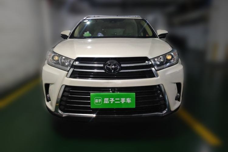 Used Toyota Highlander 2018 2.0T Four-Wheel Drive Prestige Version 7 Seats China V Emission Standard Front