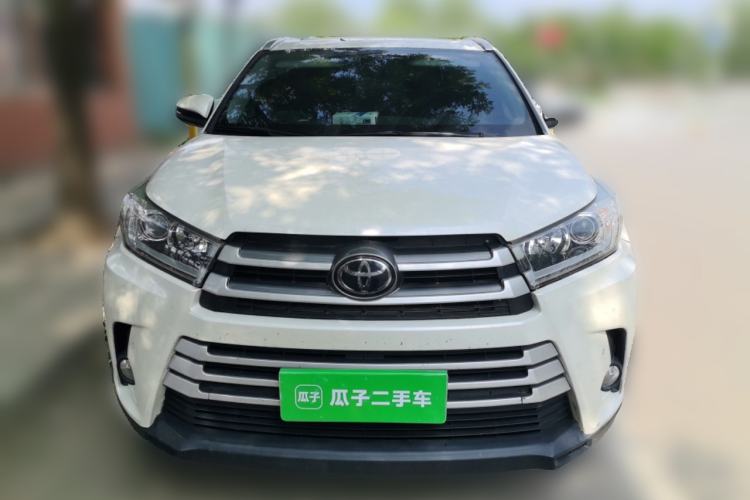 Used Toyota Highlander 2018 2.0T Four-Wheel Drive Luxury Version 7 Seats China VI Standard Front