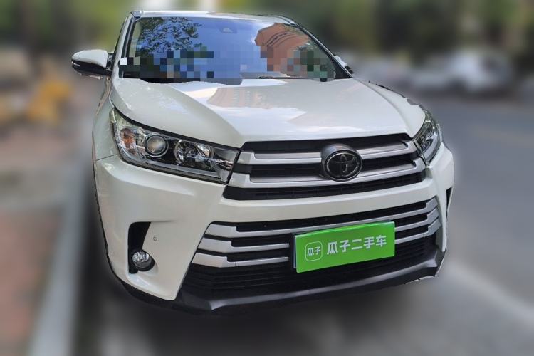 Used Toyota Highlander 2018 2.0T Four-Wheel Drive Luxury Edition 7 Seats China V Emission Standard Front