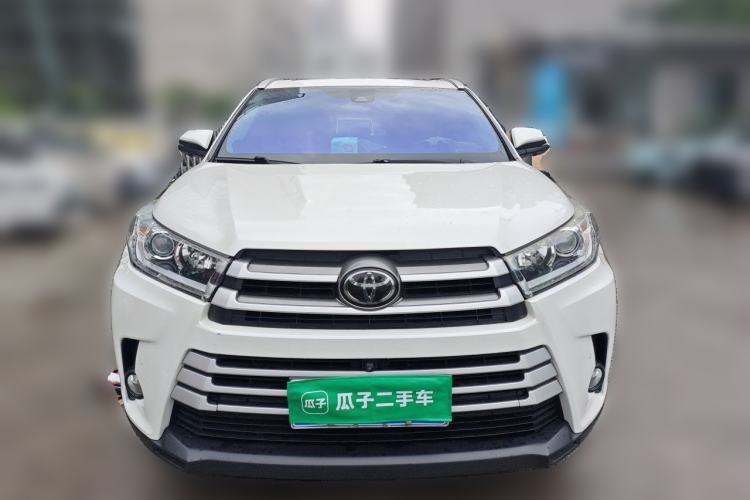 Used Toyota Highlander 2018 2.0T Four-Wheel Drive Luxury Edition 7 Seats China V Emission Standard Front