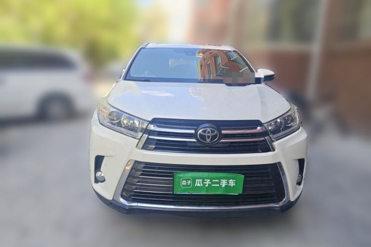 Used Toyota Highlander 2018 2.0T Four-Wheel Drive Prestige Version 7 Seats China V Emission Standard Front