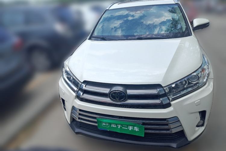 Used Toyota Highlander 2018 2.0T Four-Wheel Drive Supreme Edition 7-Seater China VI Front