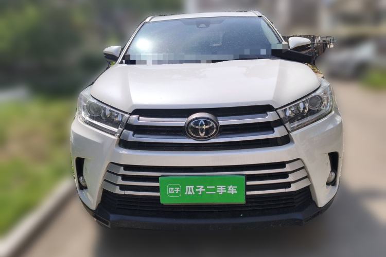 Used Toyota Highlander 2018 2.0T Four-Wheel Drive Luxury Edition 7 Seats China V Emission Standard Front